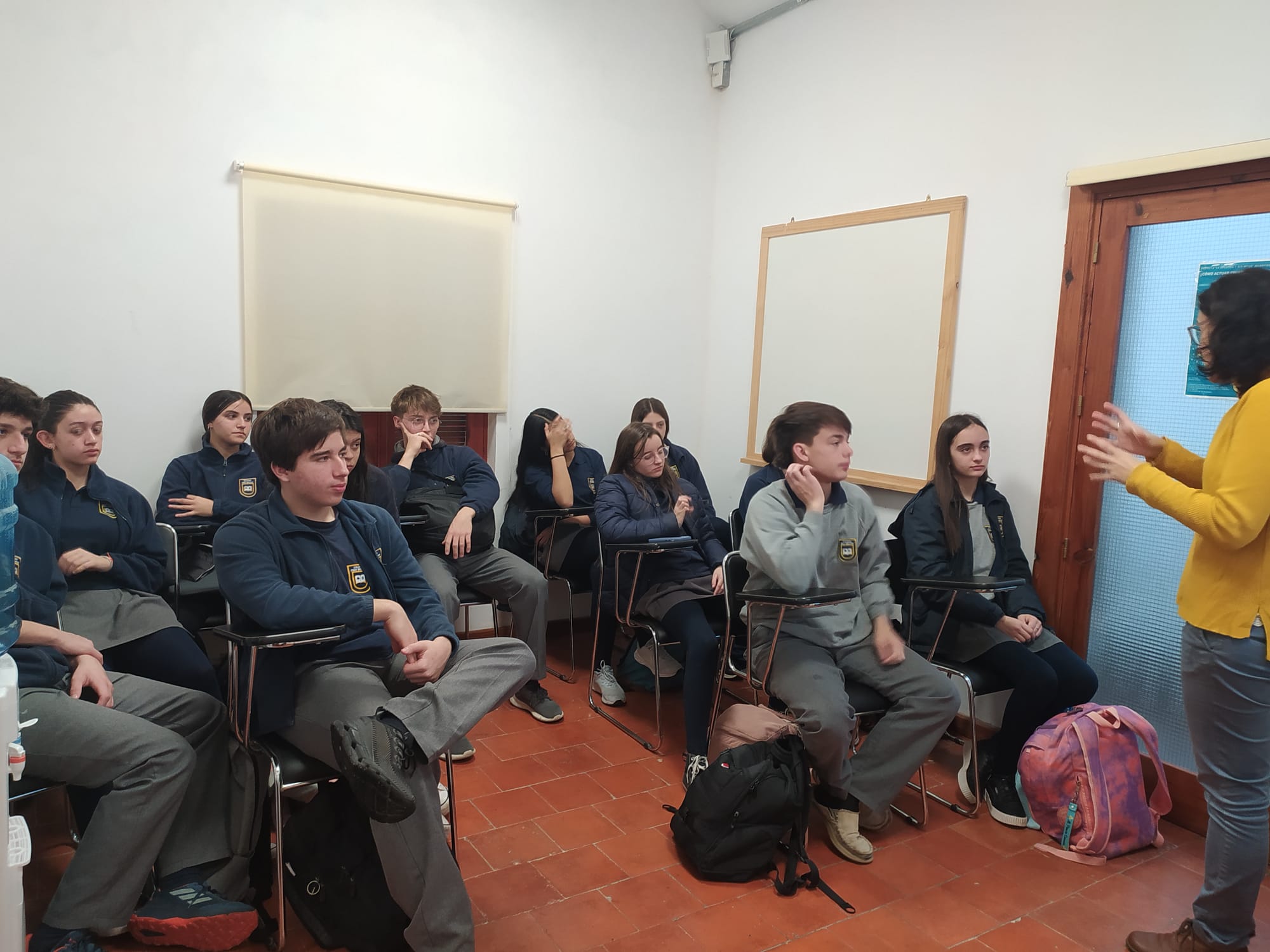 17 agosto 2023 Visita Colegio Fray Bentos 1