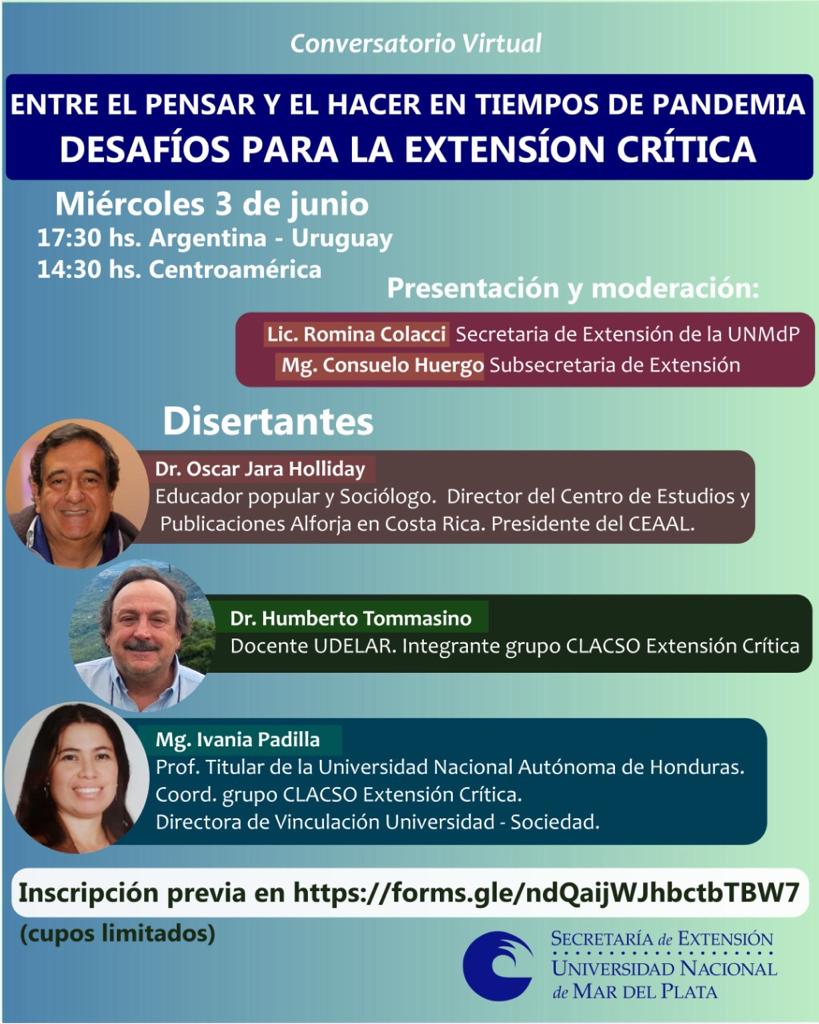 afiche convesatorio